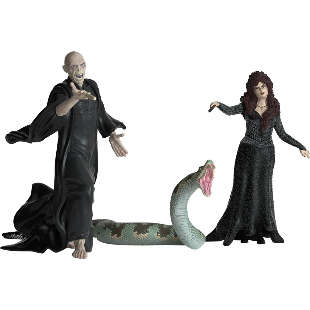 “Lot de Figurines Voldemort Nagini & Bellatrix – Collection Harry Potter”