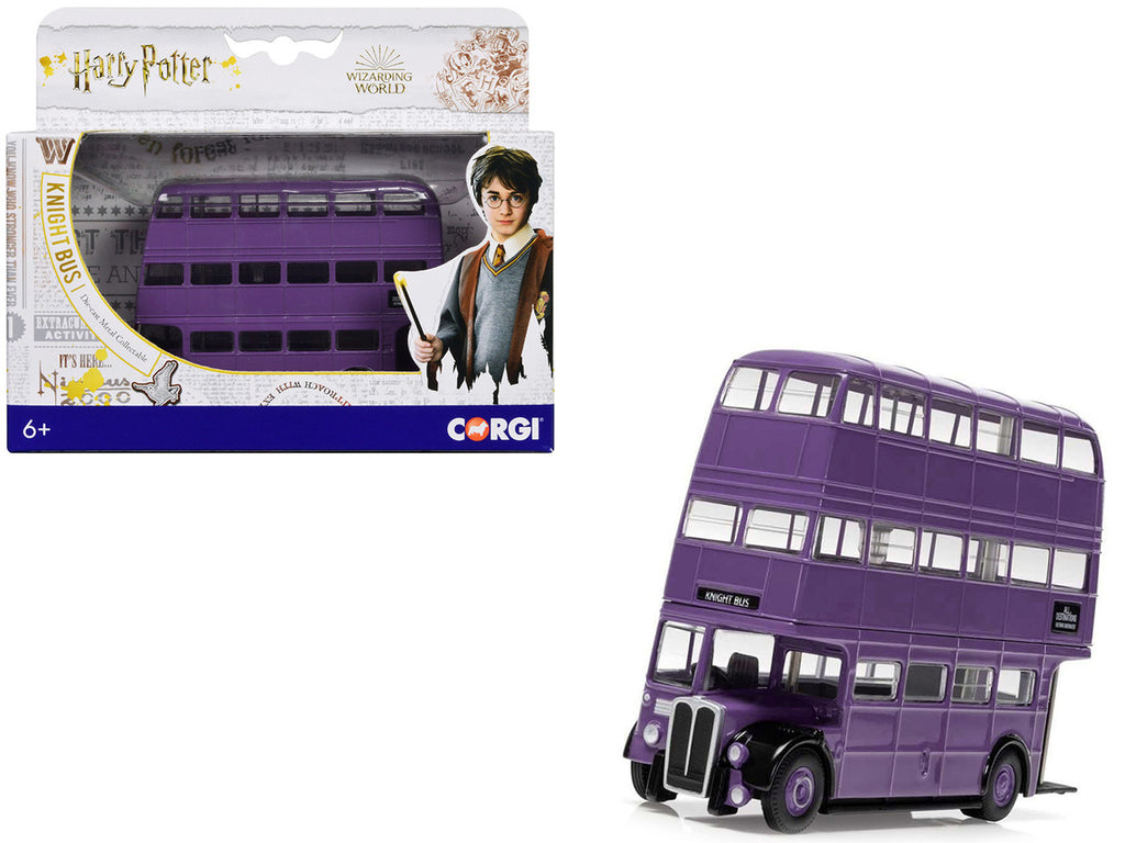 “Knight Bus” – Bus Triple Étages Violet (Harry Potter) – Modèle Diecast Corgi